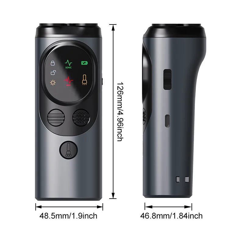 Self-defense Flashlight Security Lighting Products for Help Self-defense Ultrasonic Dog Repeller
