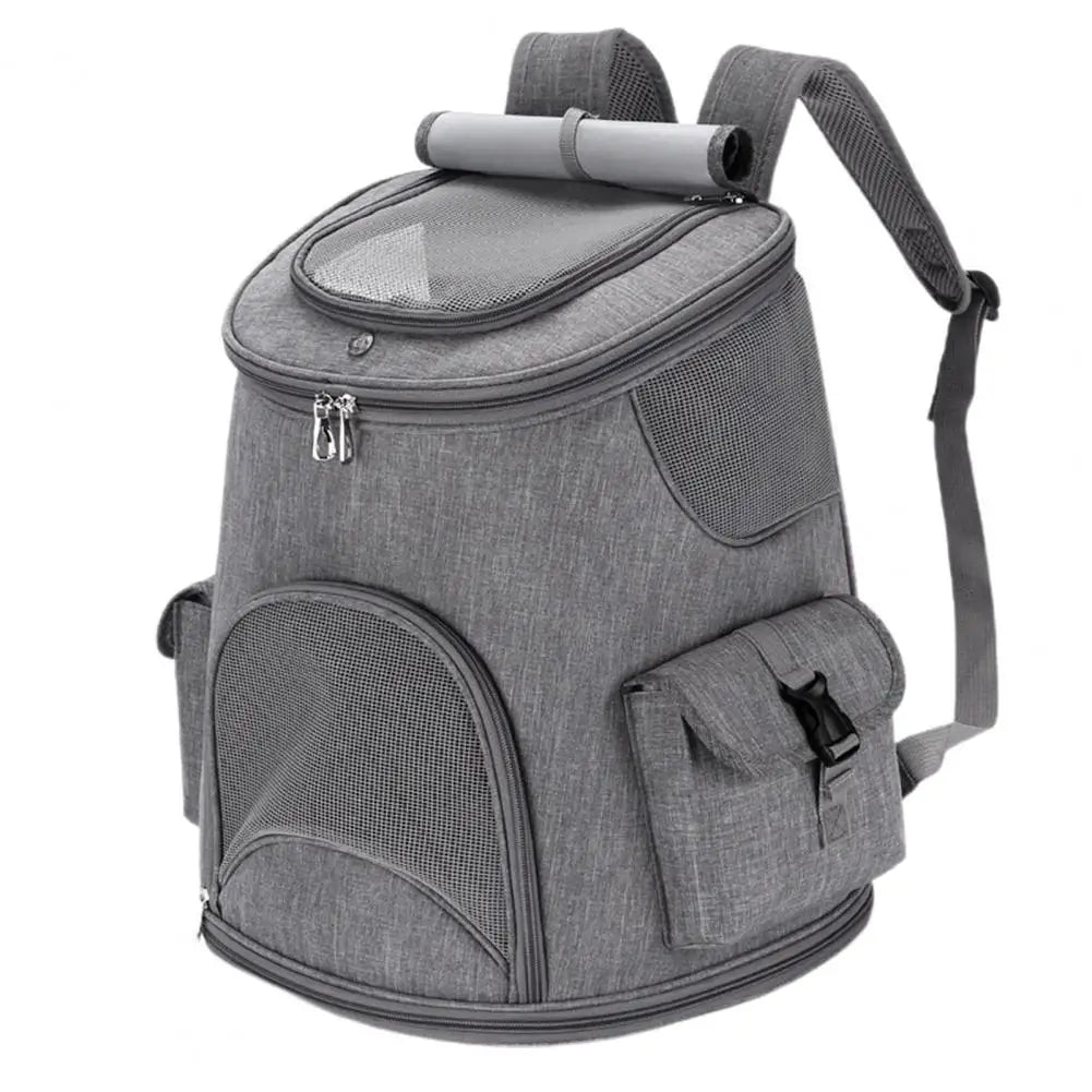 Stylish Pet Carrier Backpack - Anti-Scratch Outdoor Bag