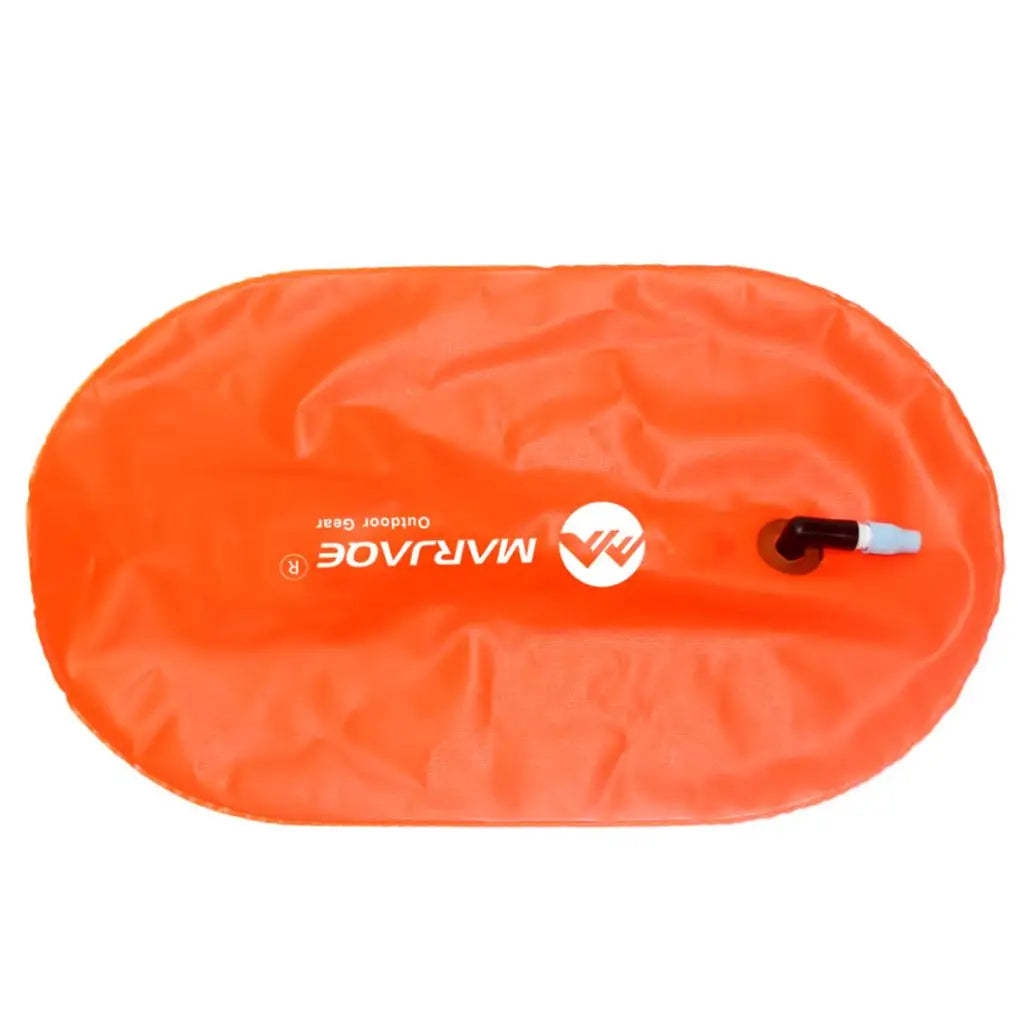 Swim Bubble - High Visibility Inflatable Swimming Tow Bag for Swimmers, Triathletes and Snorkelers
