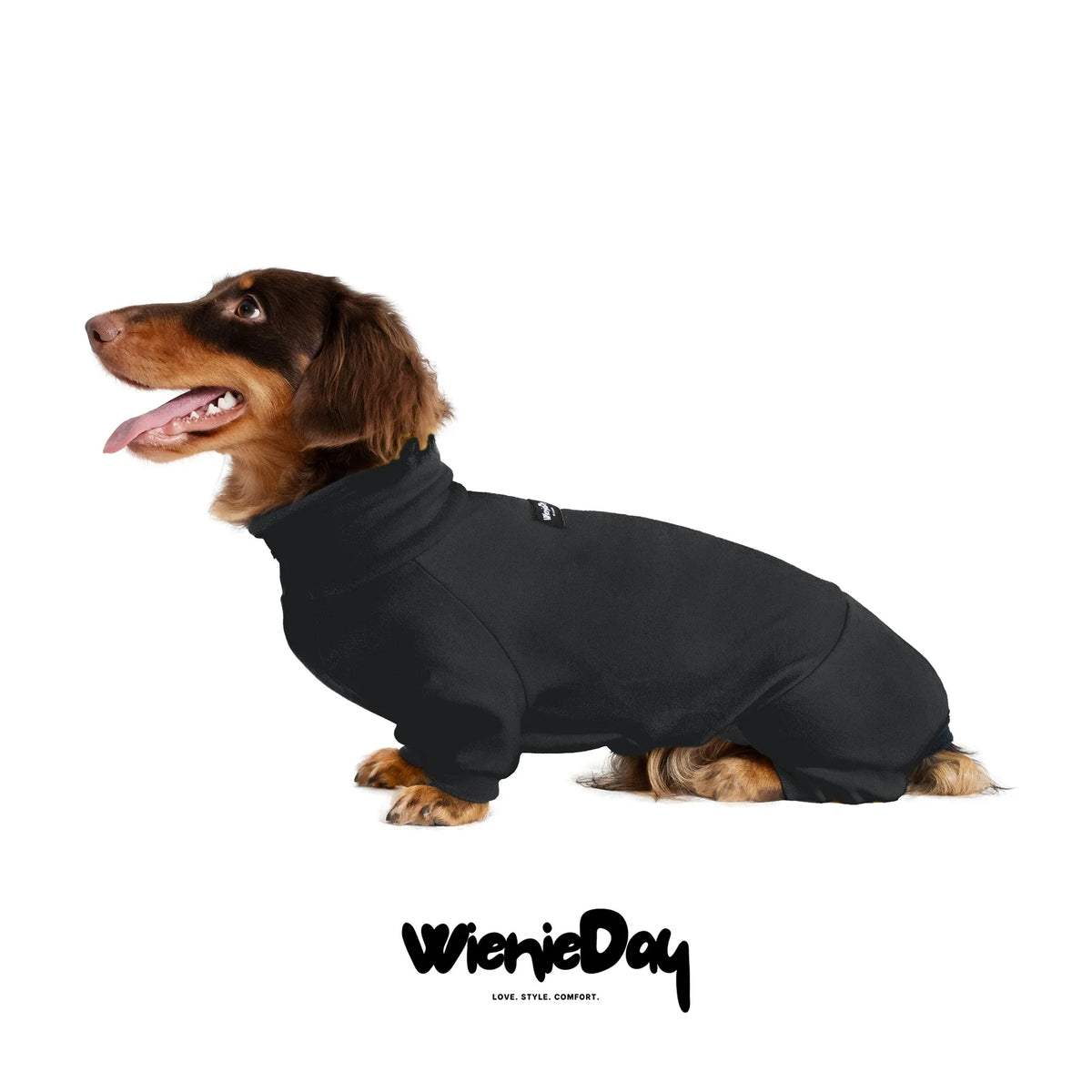 Fashion Red Dachshund Pajamas – Soft Stretch Winter & Spring Clothes for Sausage Dogs