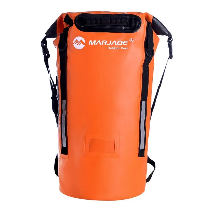 40L Waterproof Outdoor Backpack Dry Swimming Boating Rucksack Storage Pack Roll Top Rafting Kayaking Water Floating Sack