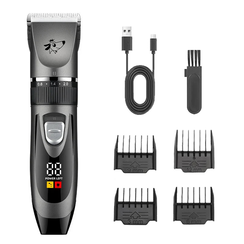 Professional Dog Hair Clipper Pet Trimmer Cat Shaver Animal Foot Hair Cutting Machine Grooming Kit for Sheeps Rabbits