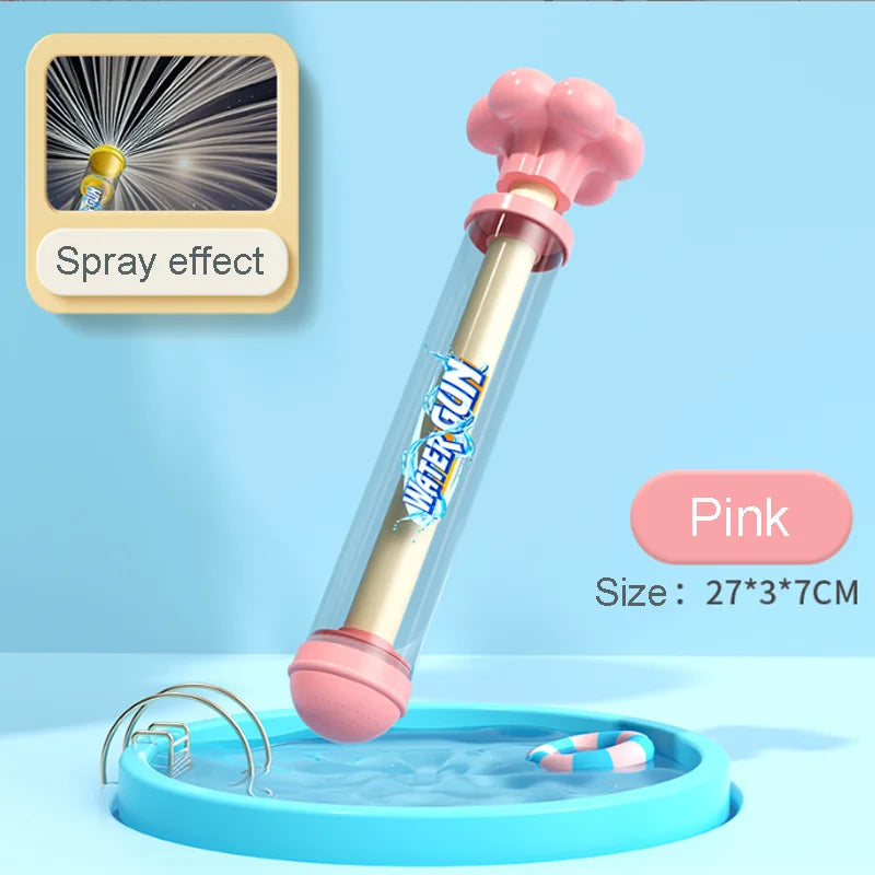 Creative Firework Water Gun Summer Toys Children's Water Gun Pull-out Water Spray Beach Summer Swimming Pool Beach Outdoor Toy