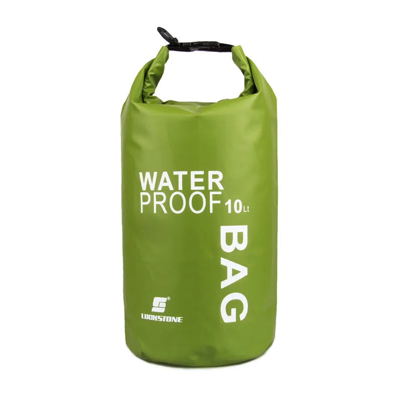 2L/5L/10L/15L Drifting PVC Mesh Bags Lightweight Waterproof Phone Pouch Floating Boating Kayaking Camping Bags Outdoor Swimming