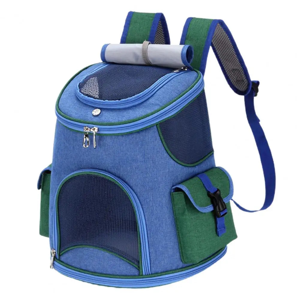 Stylish Pet Carrier Backpack - Anti-Scratch Outdoor Bag