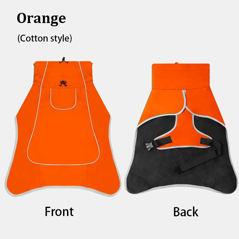 Large Dog Windbreaker Raincoat – Waterproof Outdoor Pet Stormcoat & Rain Gear