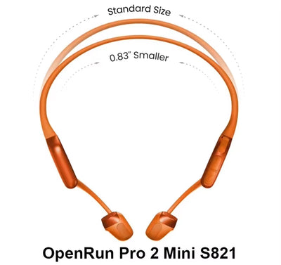 New Arrival Original  Openrun Pro2 Mini S821 Bone Conduction Bluetooth Earphones Waterproof Open Ear Sport Running Cycling