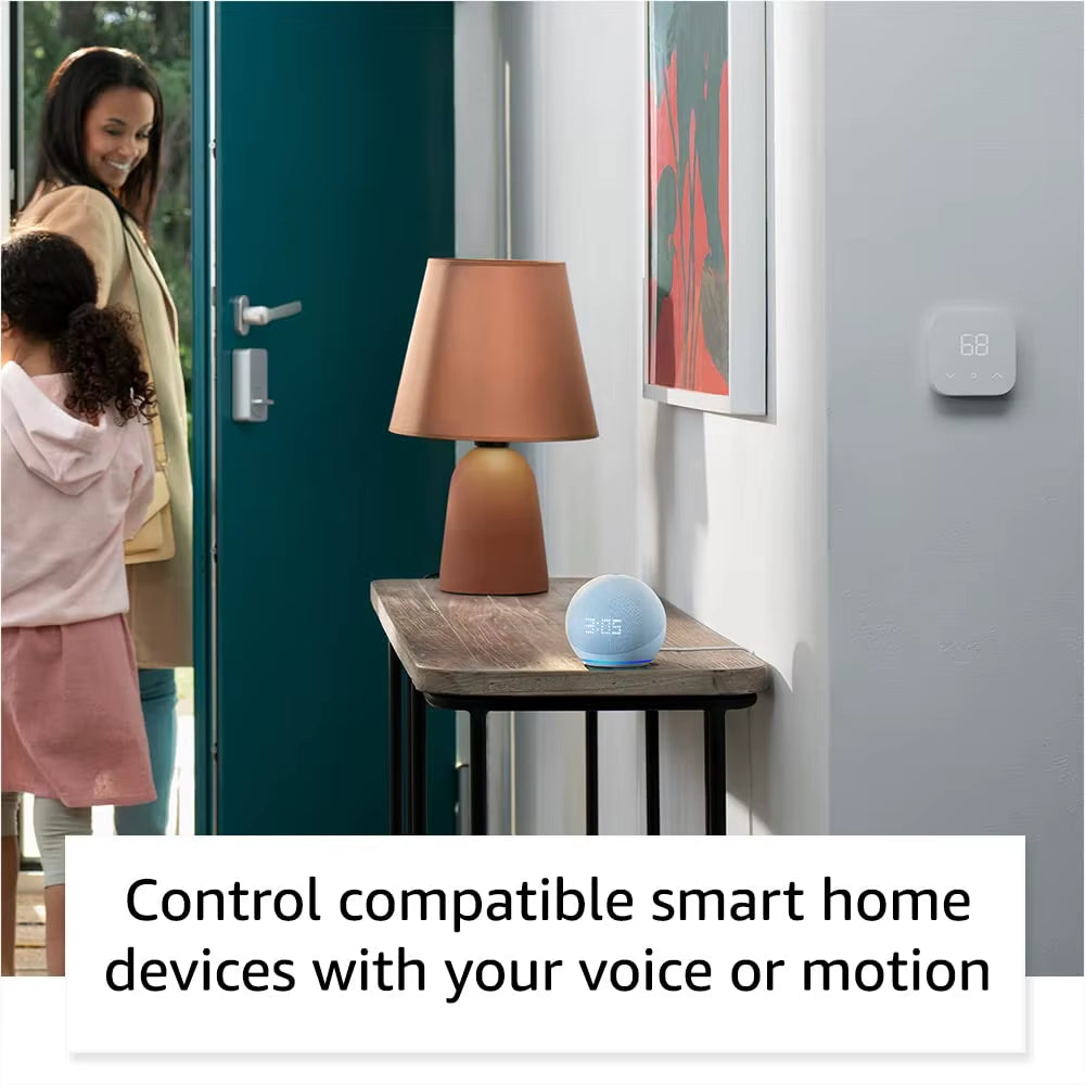 Promo for Original Alexa Echo Dot 5Th Generation Smart Speaker Echo Dot (5Th Gen) Clock Time Display Echo Dot5