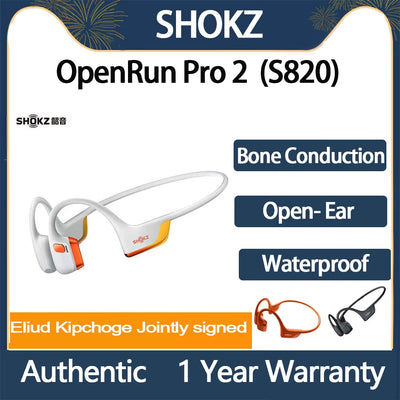 Original  Openrun Pro 2 S810/S820 Bone Conduction Earphone Headset Bluetooth 5.3 Sport Earbuds Open-Ear IP55 Water-Resistan
