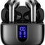 TWS LED Display Wireless Earbuds 50H Playback Mic Sport in Ear Buds Bluetooth Earphone for Smart Phone Laptop Computer