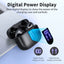 TWS LED Display Wireless Earbuds 50H Playback Mic Sport in Ear Buds Bluetooth Earphone for Smart Phone Laptop Computer