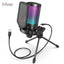 USB Condenser Gaming Microphone, for PC PS4 PS5 MAC with Pop Filter Shock Mount&Gain Control for Podcasts ,Ampligame A6V