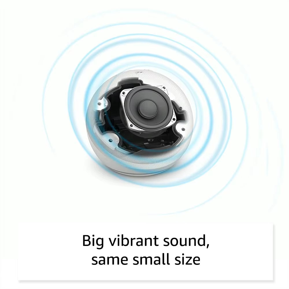 Promo for Original Alexa Echo Dot 5Th Generation Smart Speaker Echo Dot (5Th Gen) Clock Time Display Echo Dot5