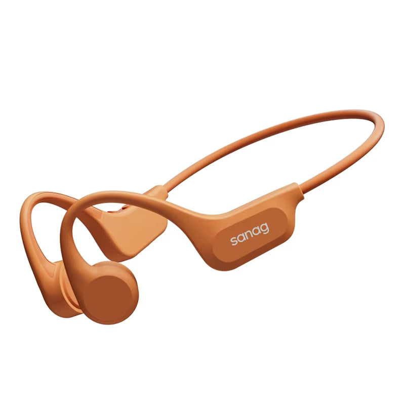 B60S Pro Max True Bone Conduction Bluetooth 5.3 Wireless Earphone IPX8 Swim Riding Headphones 64GB Memory MP3 Earbuds