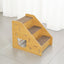 3-Tier Wooden Pet Steps Pet Stairs for High Bed Climbing Non-Slip Surface Wooden Dog Ramp Pet Steps to Access Couches and Beds