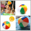 Inflatable Rainbow Color Beach Ball Kids outdoor Water Pool Toy Birthday New Year Christmas Halloween Gift Toy Education ball