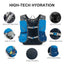 Men's and Women's Outdoor Sports Backpack Marathon Moisturizing Vest, suitable for sharing, cycling, hiking and water sports
