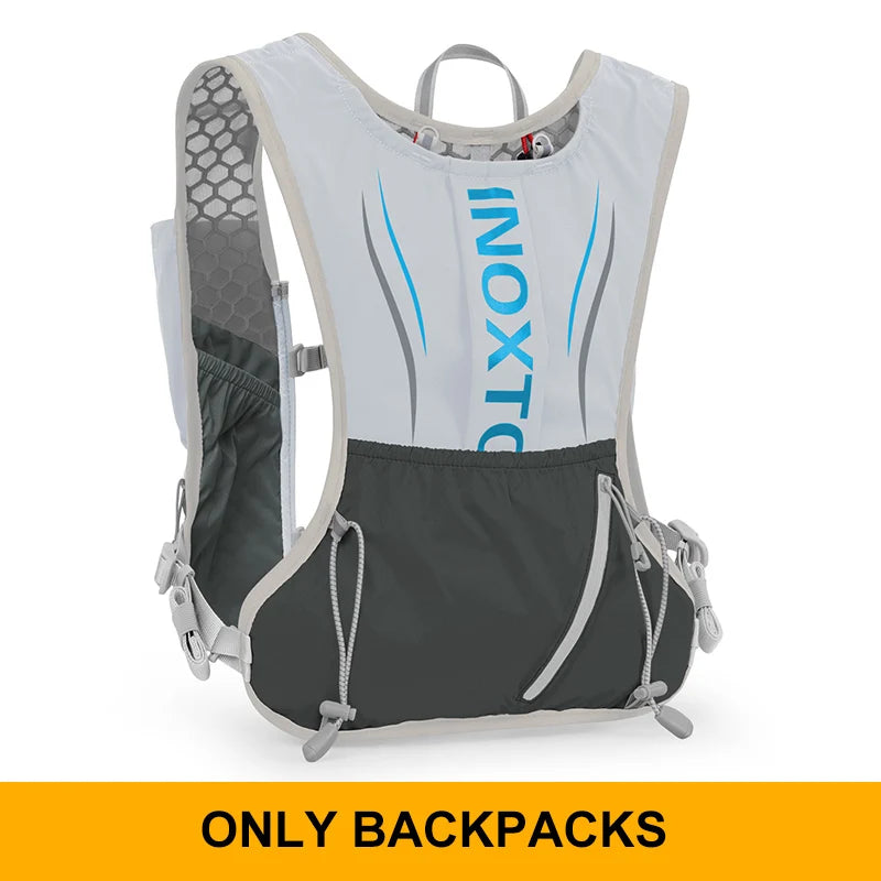 Men's and Women's Outdoor Sports Backpack Marathon Moisturizing Vest, suitable for sharing, cycling, hiking and water sports