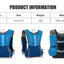 Men's and Women's Outdoor Sports Backpack Marathon Moisturizing Vest, suitable for sharing, cycling, hiking and water sports