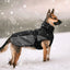 Winter Warm Waterproof Dog Jacket with Reflective Stripes – XL-6XL Coat for Medium & Large Dogs