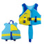 Kids Swimming Life Jacket Vest 30- 50 lbs Approved Aids Paddling Surfing Safe Buckle Straps Saved Life Jackets Toddler Lifeguard
