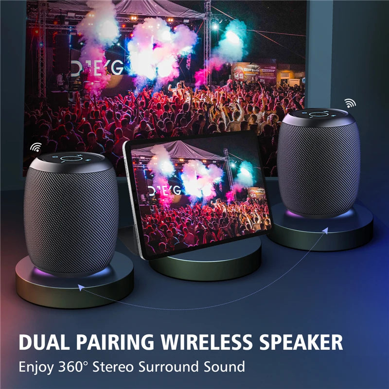 ZEALOT-S53 Portable Bluetooth Speaker 10 hours 10w super loud sound bluetooth speaker IPX6 waterproof for phone TF card USB