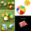 Inflatable Rainbow Color Beach Ball Kids outdoor Water Pool Toy Birthday New Year Christmas Halloween Gift Toy Education ball