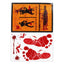 Halloween Decoration Horror Bloodstain Wall Sticker Handprint Footprint Blood Skull Window Sticker Halloween Party Horror Sticke