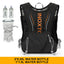 Men's and Women's Outdoor Sports Backpack Marathon Moisturizing Vest, suitable for sharing, cycling, hiking and water sports