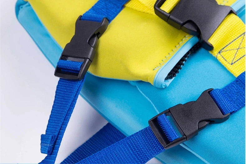 Kids Swimming Life Jacket Vest 30- 50 lbs Approved Aids Paddling Surfing Safe Buckle Straps Saved Life Jackets Toddler Lifeguard