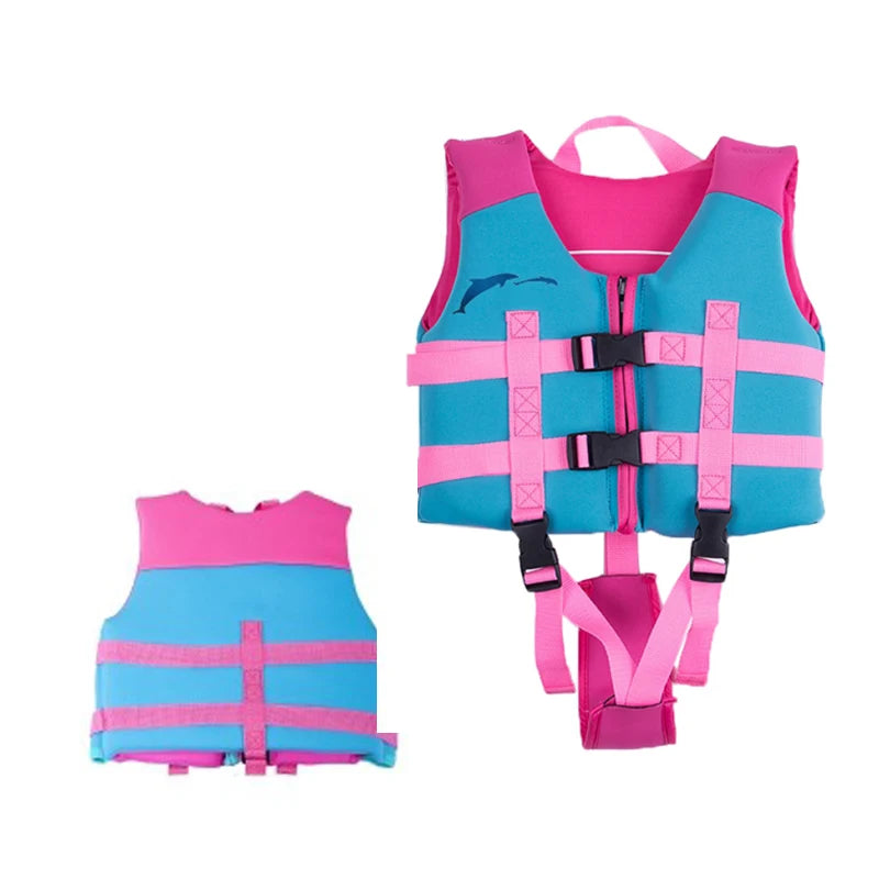 Kid's Life Jacket Vest, Child Float, Pool, Buoyancy Aid, Safe Buckle, Toddler, Quick Delivery, 30- 50 lbs