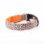 Leopard LED Dog Collar Luminous Adjustable Glowing Collar For Dogs Pet Night Safety Nylon Collar Luminous LED Bright Dog Collar