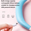 USB Fan With Aromatherapy diffuser Portable Electric Fan Mini Cooling fan Rechargeable Hanging Neck Fan With Light