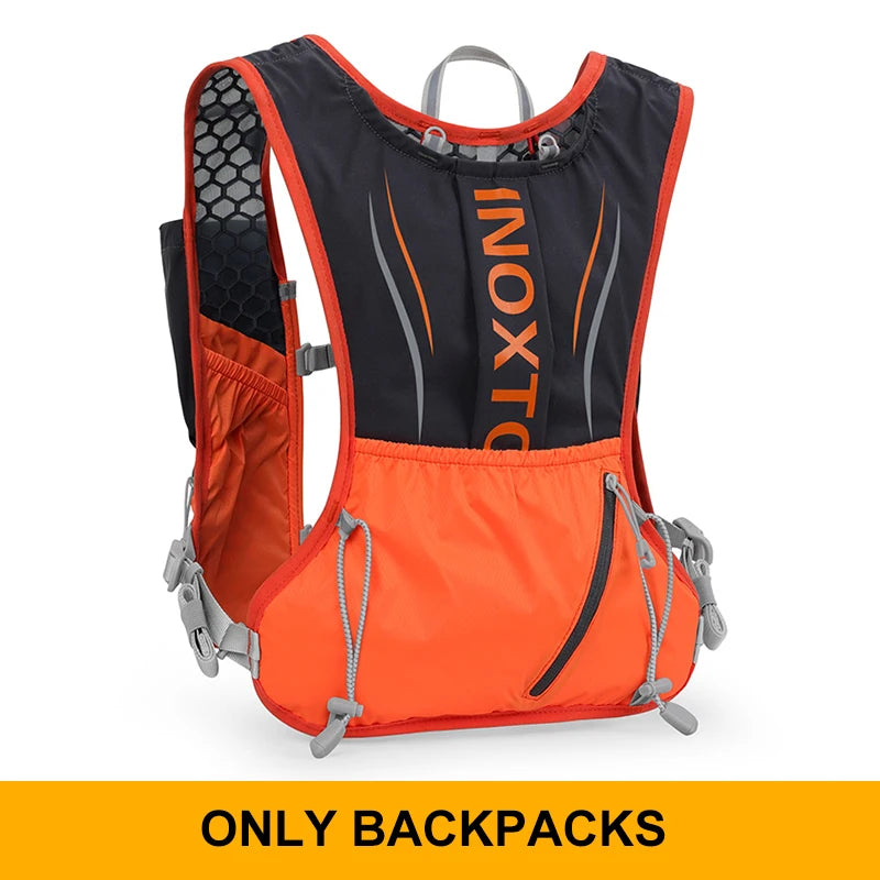 Men's and Women's Outdoor Sports Backpack Marathon Moisturizing Vest, suitable for sharing, cycling, hiking and water sports