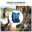 Men's and Women's Outdoor Sports Backpack Marathon Moisturizing Vest, suitable for sharing, cycling, hiking and water sports