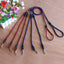 3 Way Couplers Pet Walking Lead 55" Long Nylon Braided Rope Dog Leash For 3 Dogs small dog harness