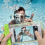 Waterproof Phone Pouch Drift Diving Swimming Bag Underwater Dry Bag Case Cover For Phone Water Sports Beach Pool Skiing 6 inch