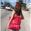 Women Swimming Bag Clear Mesh Bags Handbags Wet Dry Net Pool Beach Pouch Sac De Sport Striped Transparent Shoulder Bag XA387WA