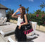 Women Swimming Bag Clear Mesh Bags Handbags Wet Dry Net Pool Beach Pouch Sac De Sport Striped Transparent Shoulder Bag XA387WA