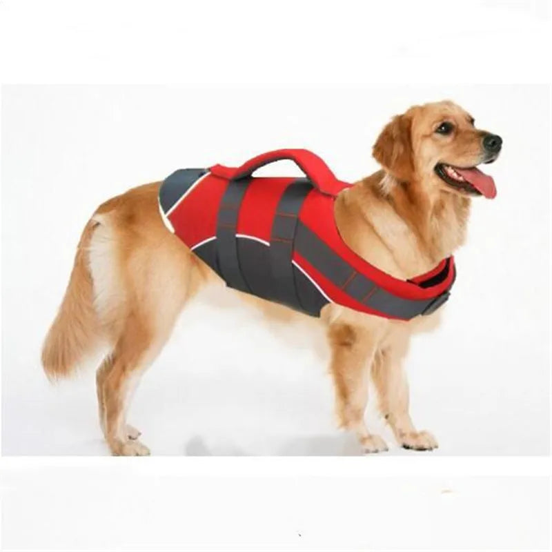 Large Dog Life Jacket,Pet Vest,Labrador Clothes,Golden Surfing,Swimming Harnes Vest,Float Costume,Safety S-XL,Pets Clothing,New
