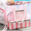 Women Swimming Bag Clear Mesh Bags Handbags Wet Dry Net Pool Beach Pouch Sac De Sport Striped Transparent Shoulder Bag XA387WA