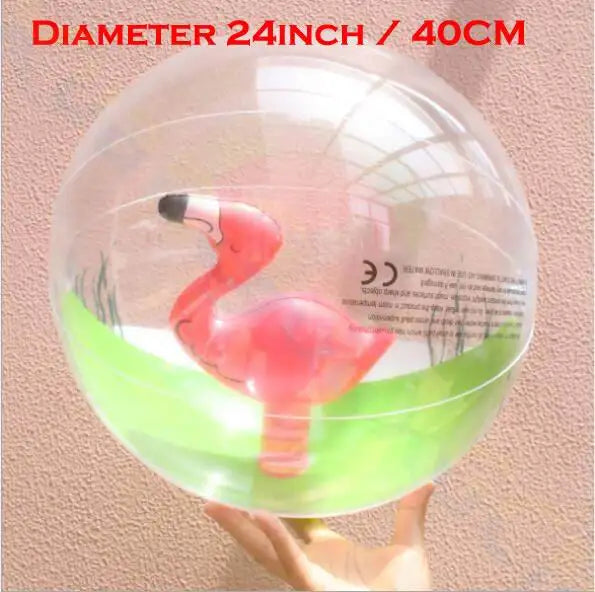 Inflatable Rainbow Color Beach Ball Kids outdoor Water Pool Toy Birthday New Year Christmas Halloween Gift Toy Education ball