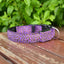 Leopard LED Dog Collar Luminous Adjustable Glowing Collar For Dogs Pet Night Safety Nylon Collar Luminous LED Bright Dog Collar