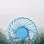 USB Fan With Aromatherapy diffuser Portable Electric Fan Mini Cooling fan Rechargeable Hanging Neck Fan With Light