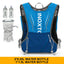 Men's and Women's Outdoor Sports Backpack Marathon Moisturizing Vest, suitable for sharing, cycling, hiking and water sports
