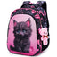 Orthopedic School Bags For Girls Cartoon Cat 3D Folded Backpacks Girl Waterproof Children School Bag Kids Mochila Escolar