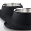 Non-Slip Double Dog Bowl with Silicone Mat