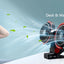 Eary Summer Clip Dual Head Fan 4000mAh 3 Wind Speeds 2 Light Modes USB Rechargeable With 360° Rotatable Desktop Air Cooling Fan