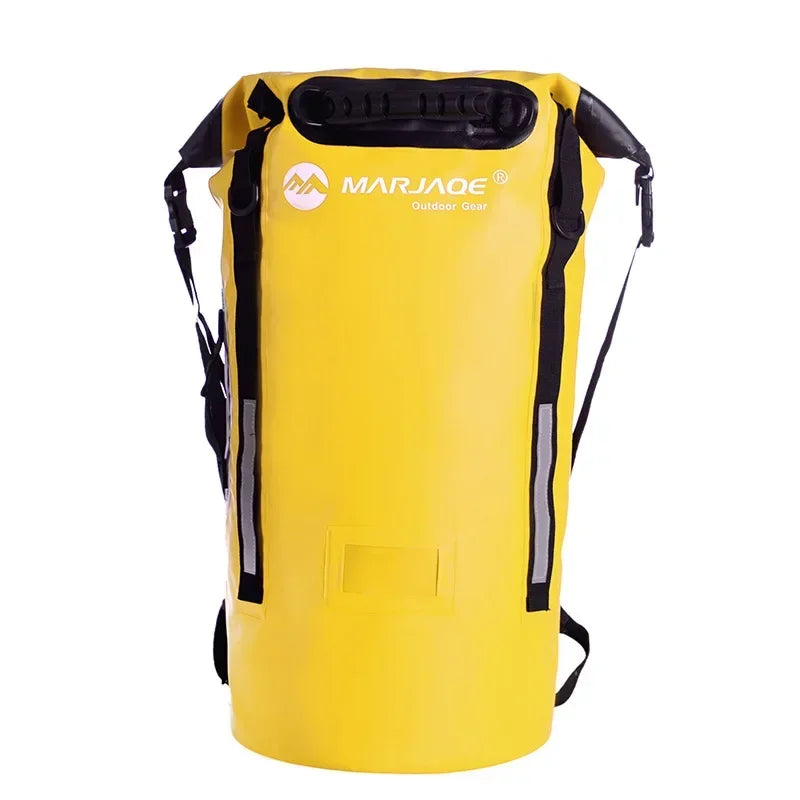 40L Waterproof Outdoor Backpack Dry Swimming Boating Rucksack Storage Pack Roll Top Rafting Kayaking Water Floating Sack