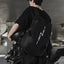 Helmet Backpack for Motorcycle Cycling Large Capacity Waterproof Helmet Storage Bag with Reflective Stripe Hiking Backpack